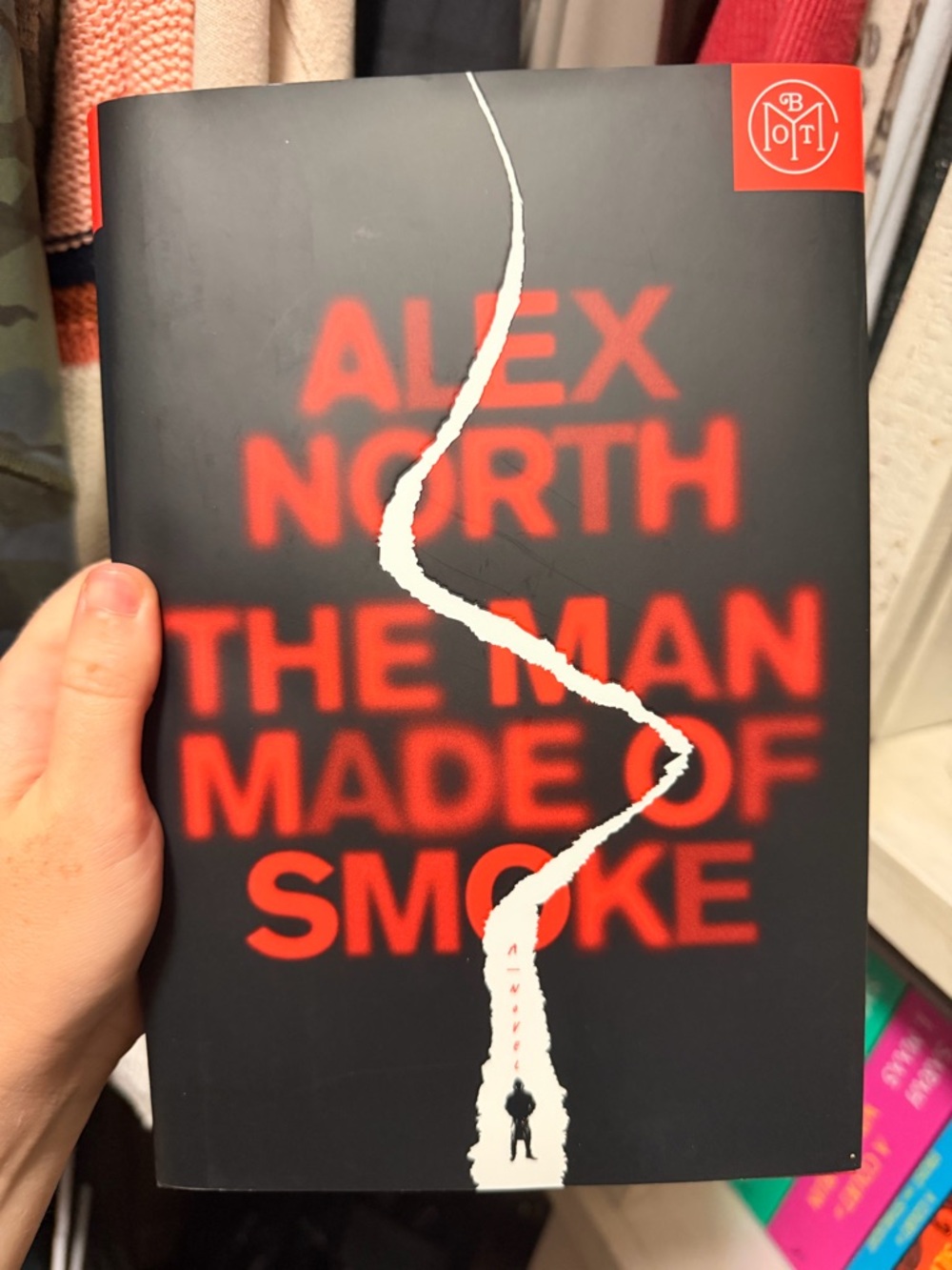 Book of the Month “The Man Made Of Smoke” by Alex North
